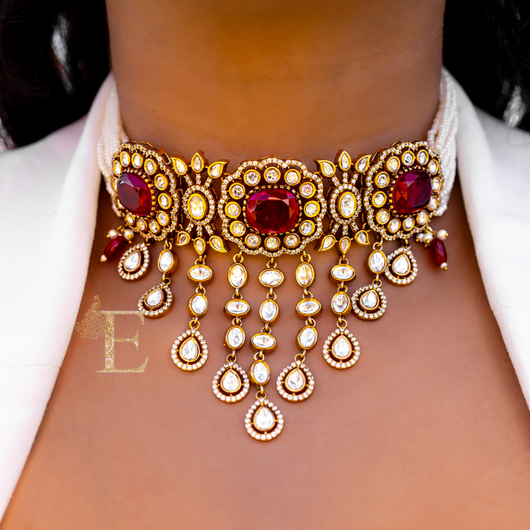 Rajwada Necklace Set