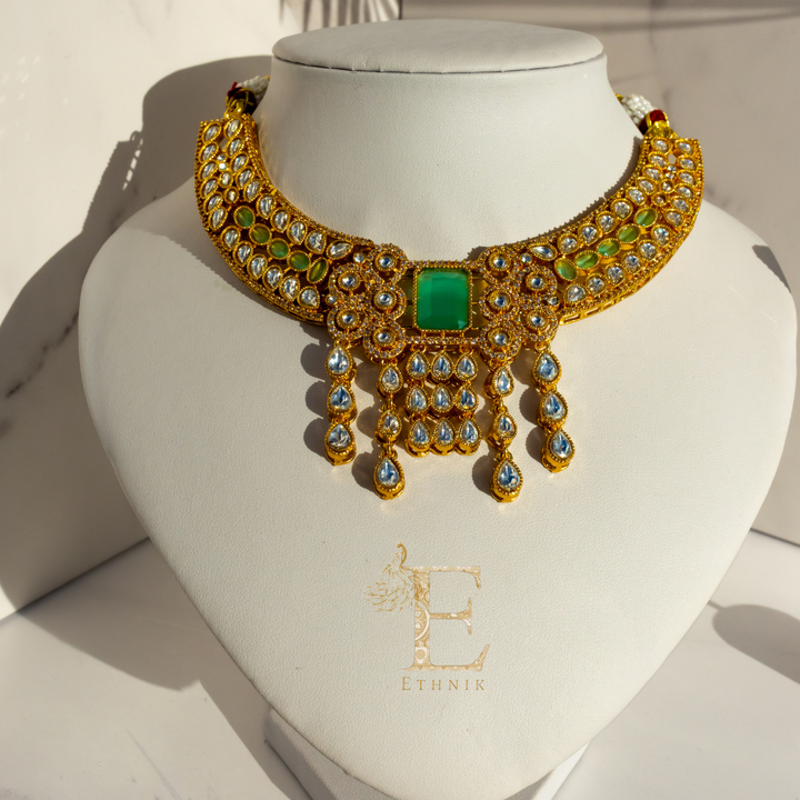 Ira Mint Necklace Set