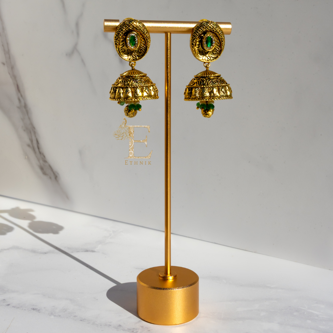 Mandira Necklace Set Green