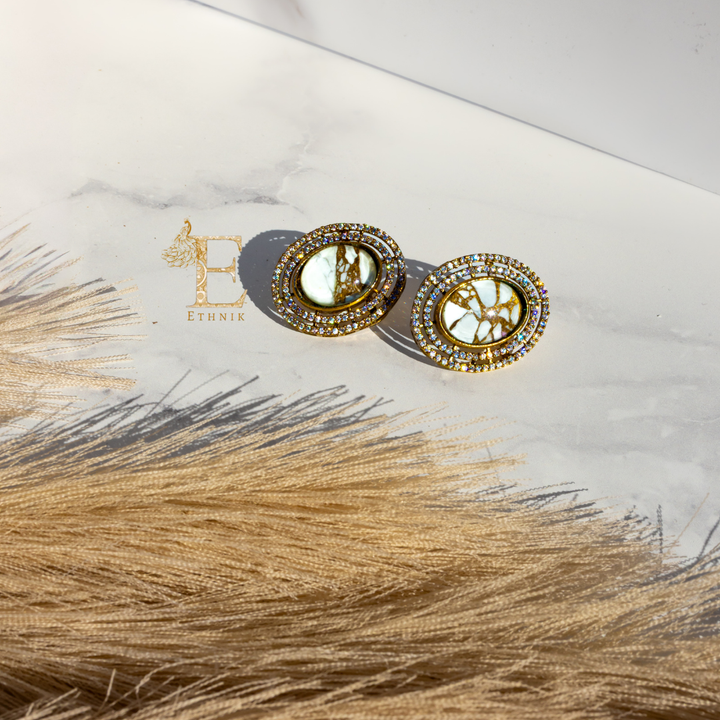 Navya Necklace Set White