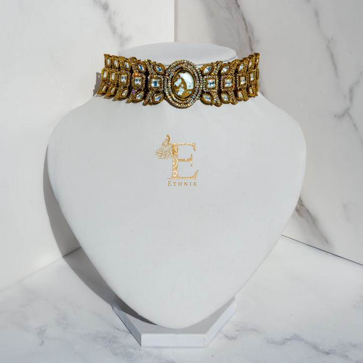 Navya Necklace Set White