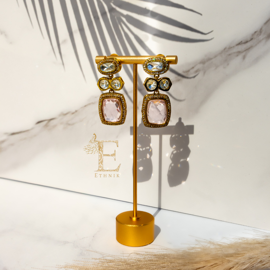 Rajkumari Necklace Set Pink