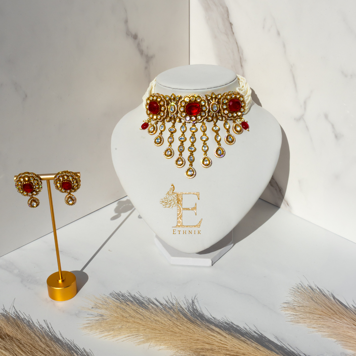 Rajwada Necklace Set