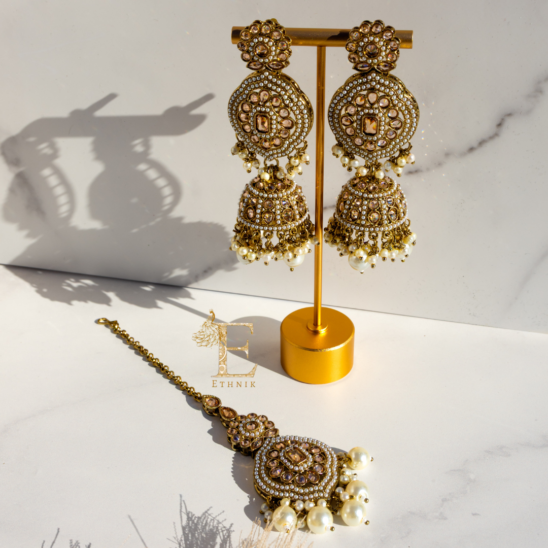 Samriddhi Necklace Set Gold