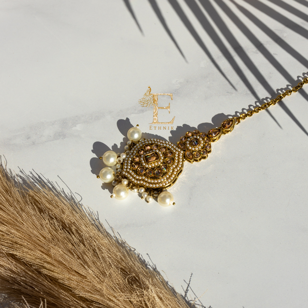 Samriddhi Necklace Set Gold