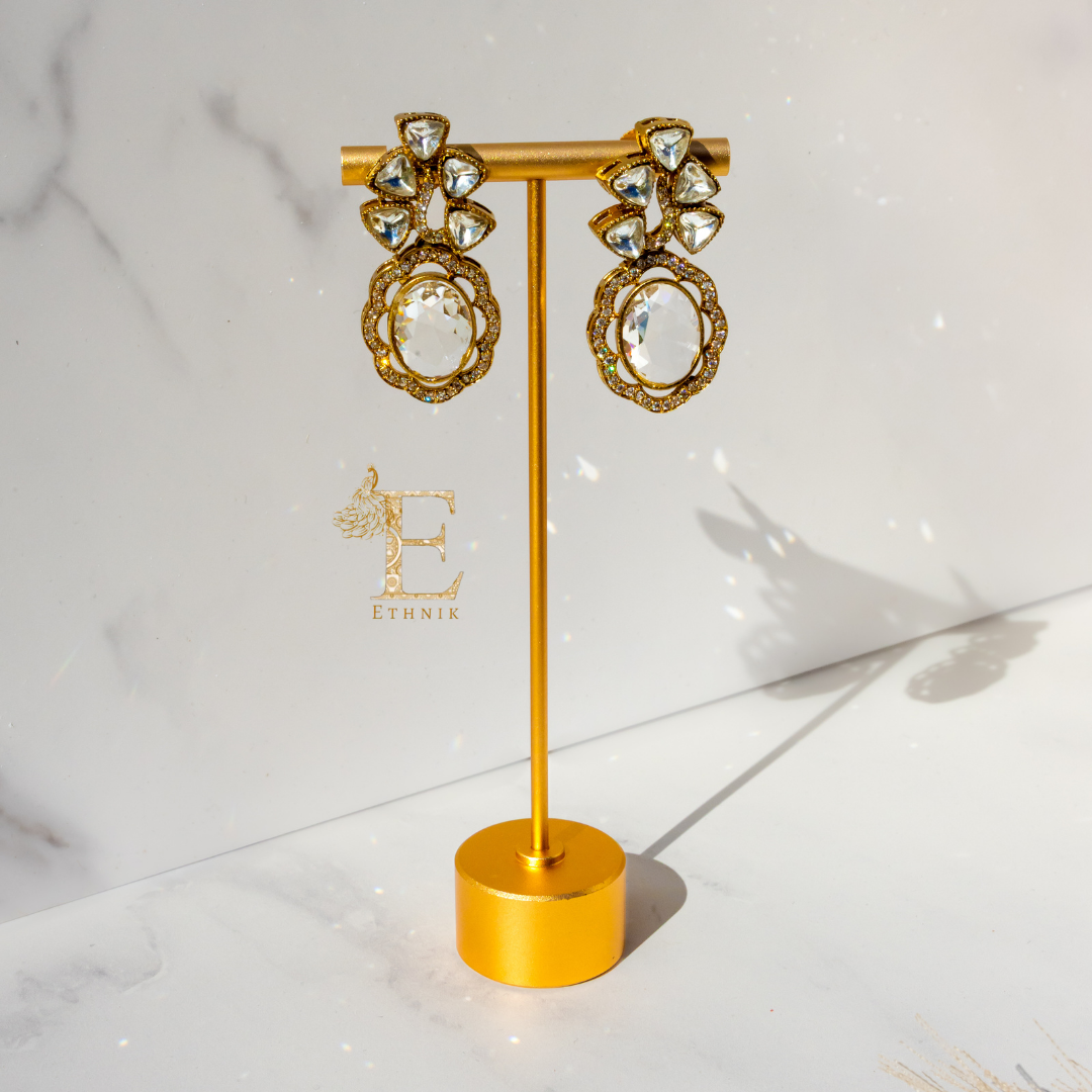 Ziya Necklace Set White